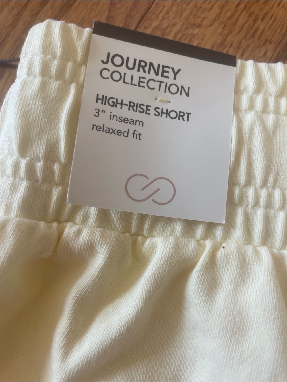 CALIA by Carrie Underwood Buttery Yellow Drawstring Journey Shorts Casual Beach - Picture 7 of 8